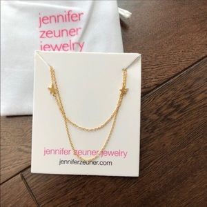 Jennifer Zeuner Star double necklace